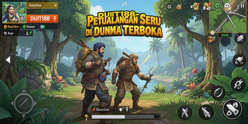 Gameplay menarik dalam dunia Open World yang menawan.