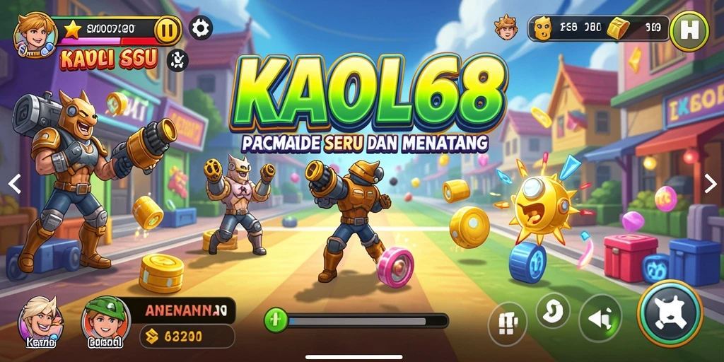 Tampilan gameplay menarik dari KAOL68 dengan aksi seru.