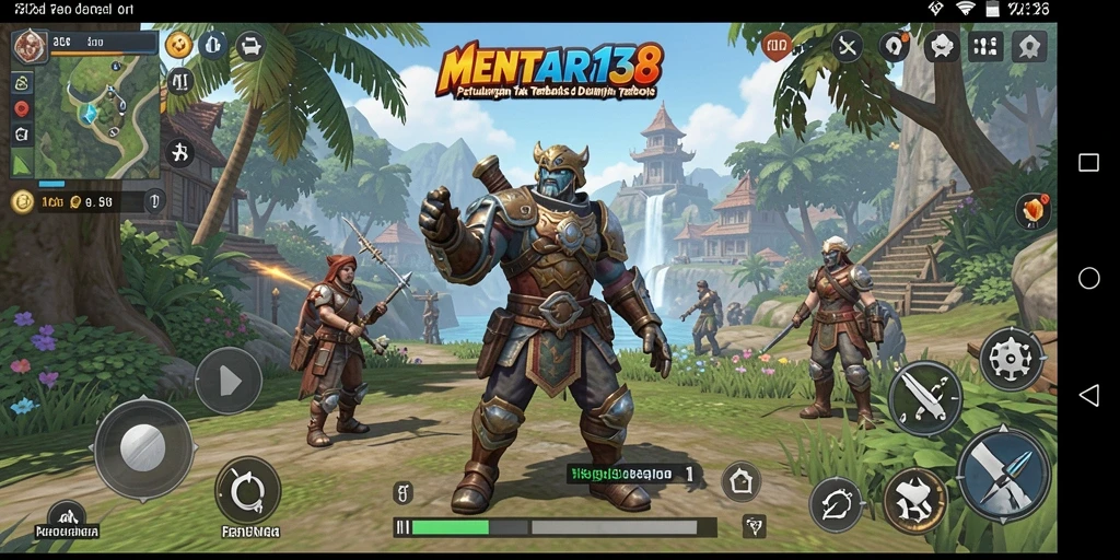 Tampilan gameplay Open World di MENTARI138 yang memukau.