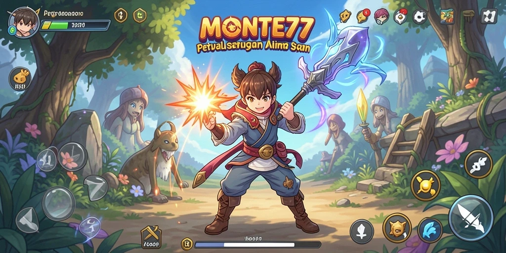 Screenshot Gameplay Anime yang Menarik di MONTE77