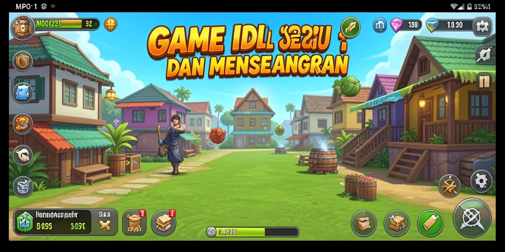 Screenshot gameplay MPO1221 yang menunjukkan aktivitas Idle yang menarik.