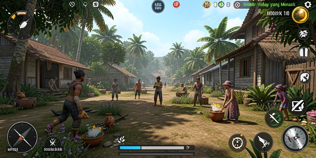 Tampilan gameplay MPOID dengan interaksi yang menarik dan grafis menawan.