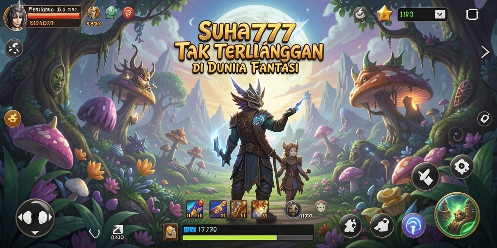 Tampilan gameplay seru dalam dunia petualangan SUHU777.