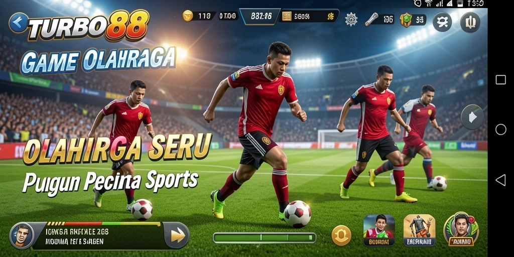 TURBO88 menampilkan aksi olahraga yang mendebarkan dan penuh warna.
