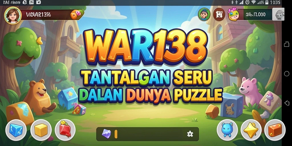 Tangkapan layar <strong>WAR138</strong> menunjukkan gameplay seru dan menantang puzzle.