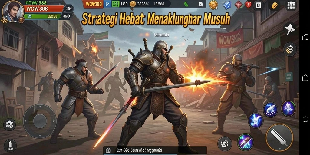 Gameplay strategi seru di WOW388 dengan beragam unit dan taktik.