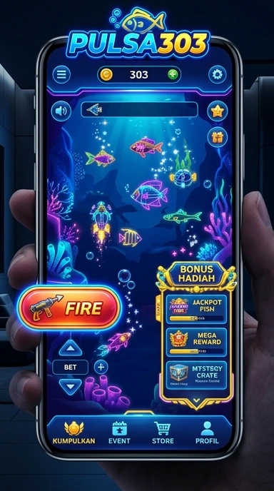 Tampilan beranda pulsa303 yang menarik dan informatif.